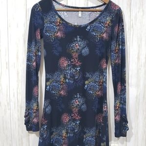 NWT- XS Long Sleeve MUDD Dress